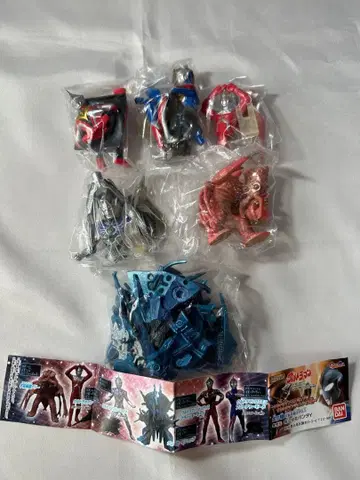 HG 울트라맨 코스모스 VS 울트라맨 저스티스 편 전 6종 컴플리트