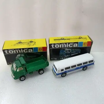 블랙 상자 복각 토미카 엘프 토메이 버스