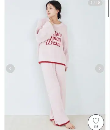 젤라또피케 라메 페더 롱 팬츠 gelato pique