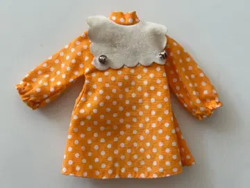 2대 리카짱 의류 원피스 오렌지 다코짱 마크 있음 당시 물품