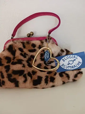 BLUGIRL BLUMARINE 레오파드 무늬 핸드백