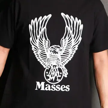 M&M / T-SHIRT FLYING EAGLE M - Black / T