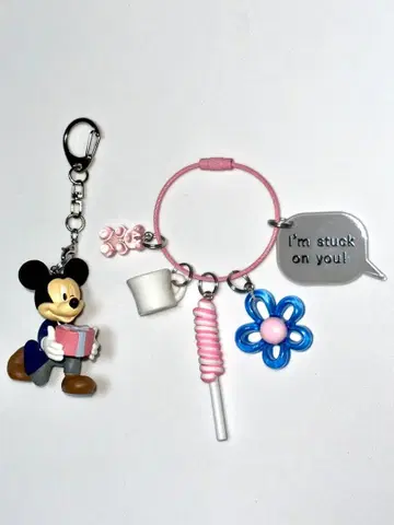 미키 키링 주렁주렁 키링 2개 세트 판매 (169)