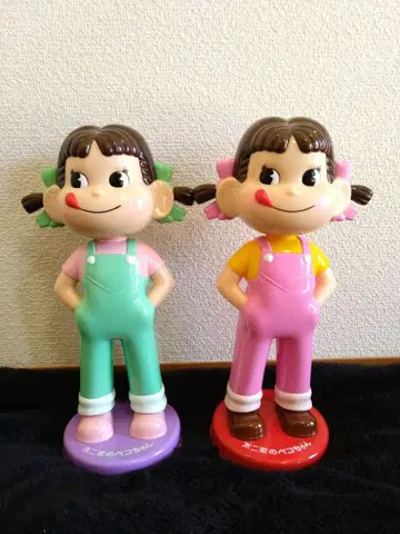 페코짱 인형 피규어 2색 세트