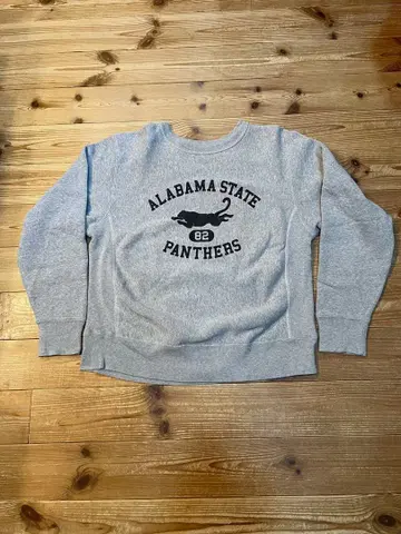 챔피언 리버스 위브 맨투맨 단색 택 그린 택 복각 사이즈 L