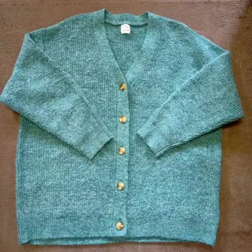 Umgrid 그린 V넥 가디건 F 사이즈