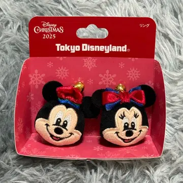 미키 미니 디즈니 크리스마스 2025 반지 2개 세트