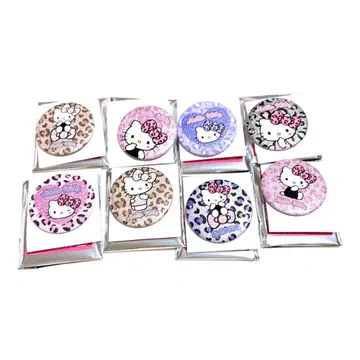 헬로키티 트레이딩 글리터 캔뱃지 세트