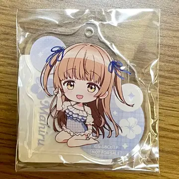 DMM 스크래치 시이나 마히루 아크릴 키링 옆집 천사님 W-7