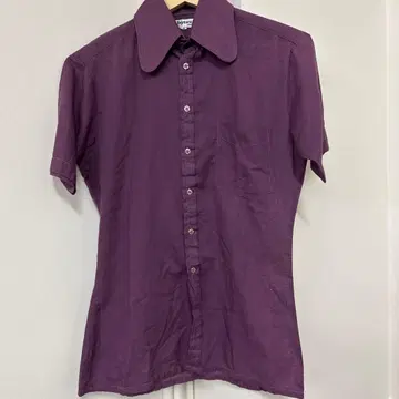 Jaytex 퍼플 반팔 셔츠 S 사이즈