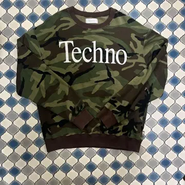 ICE & TECHNO 카모플라쥬 크루넥 트레이닝복