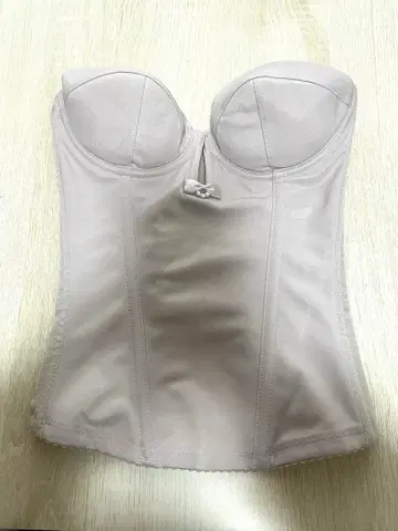 브라이덜 이너 B65 bridal bloom 뷔스티에 베이지