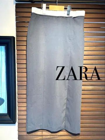 ZARA 그레이 타이트 스커트