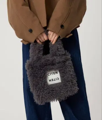 토트백 [ CITEN ] 모코모코 토트백 S 다크 그레이