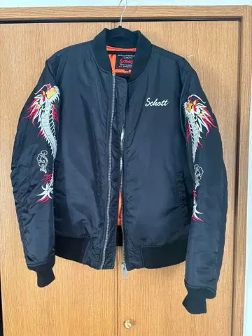 Andersonbell x schott 봄버 자켓