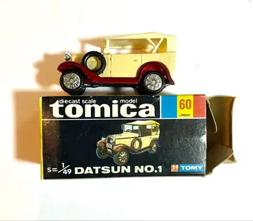 토미카 60 DATSUN NO.1 1/49 블랙 상자 일본제 절판 당시물