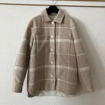 바나나리퍼블릭 XS 울 코트 크림색 베이지 자켓