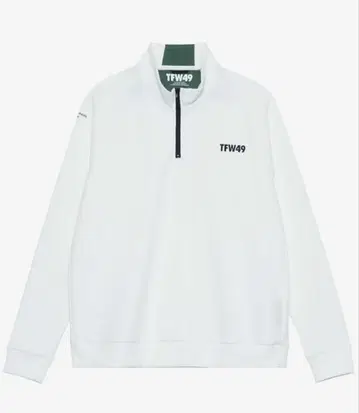 TFW49 하프 지퍼 모크 셔츠