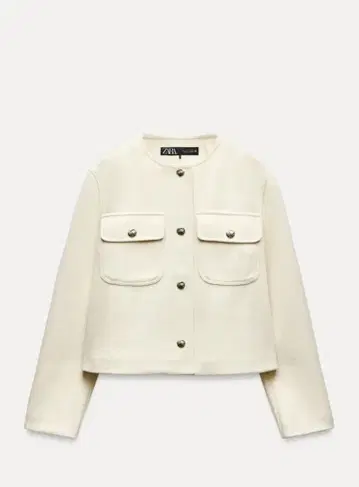 ZARA 자라 포켓 소프트 자켓