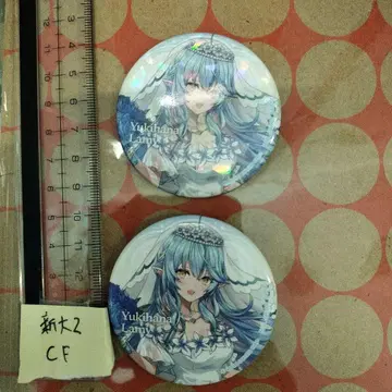 유키하나 라미 1개 홀로그램 캔뱃지