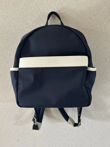 KITAMURA(키타무라) 럭색 - 네이비 x 화이트 가죽