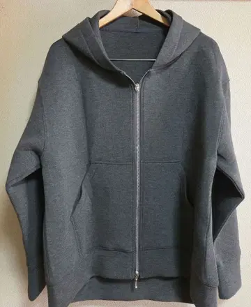 mal. 더블 지퍼 본딩 후드티