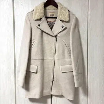 프랑스제 LENER 레네르 보아 코트 1113