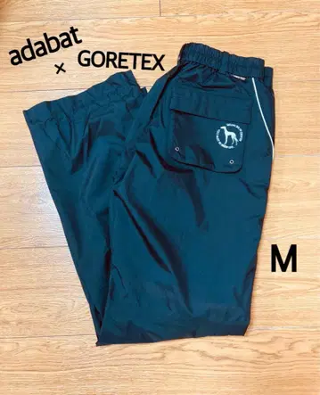 adabat GORETEX 우비 블랙 38
