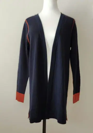 레리안 CARA O CRUS 네이비 오렌지 오픈 가디건 11호 #34