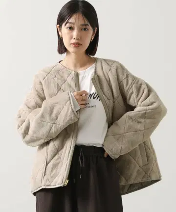 Gready Brilliant 에코 퍼 퀼트 리버서블 자켓