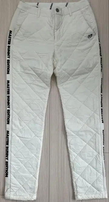 MASTER BUNNY EDITION 퀼팅 다운 팬츠 충전솜 사이즈 1