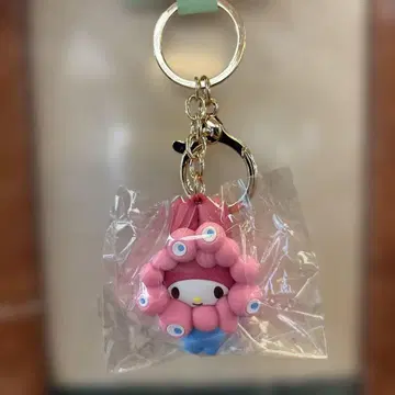 산리오 마이멜로디 미야쿠미야쿠 변신 입체 키링 입체 마스코트