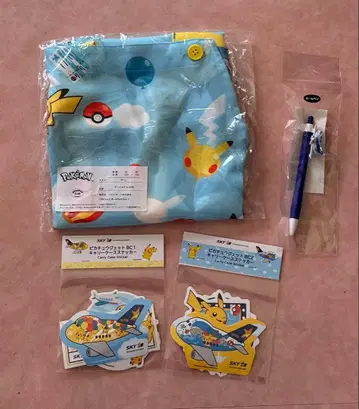 피카츄 제트 에이프런, 스티커