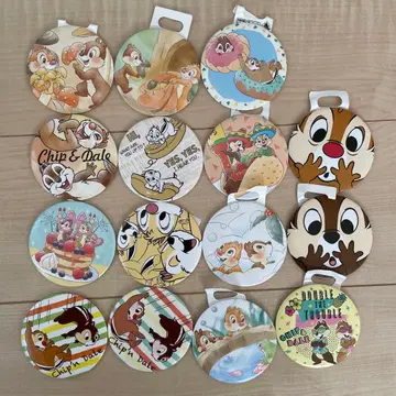 디즈니 캔뱃지 칩과 데일 묶음 판매