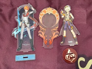 원신 아크스타 세트 아크릴 스탠드 베넷 타르탈리아