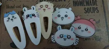 치이카와 헤어 클립 헤어 액세서리