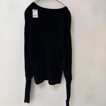 MODE NORM CORE 복슬복슬 튤 풀오버 L 블랙