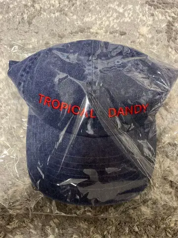 새상품 호소노 하루오미 Tropical Dandy 로고 캡