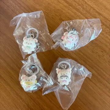 산리오 메지루시 액세서리 포근포근 스노우