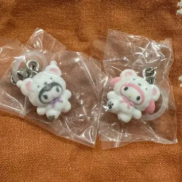 산리오 메지루시 액세서리 포근포근 스노우