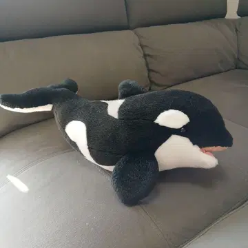 나고야 수족관 범고래 봉제 인형