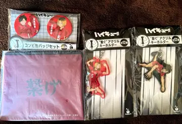 하이큐!! Happy 복권 네코마 고교 H, I, J상 4종