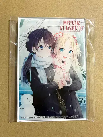 러브 라이브! 하스노소라 여학원 사야카&루리노 아크릴 스탠드