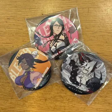 BLEACH 캔뱃지 쿠로사키 이치고 야도마루 리사