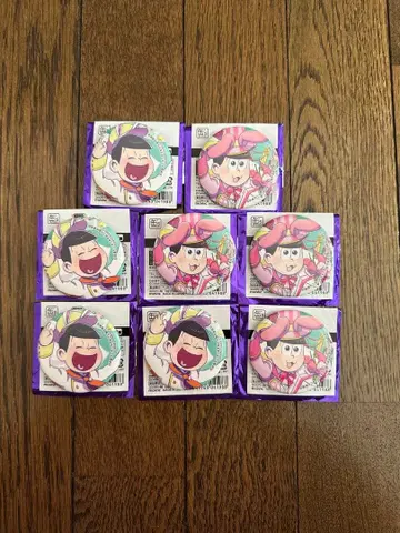 오소마츠 6쌍둥이 쥬시마츠 토도마츠 캔뱃지 묶음 판매