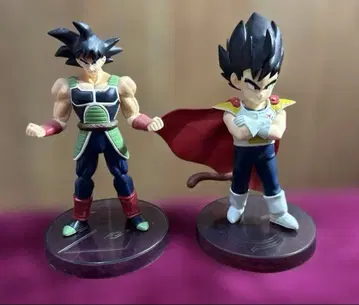 어린 시절 베지터 버독 피규어 2개 세트