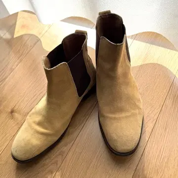 ASOS 스웨이드 사이드 고어 부츠