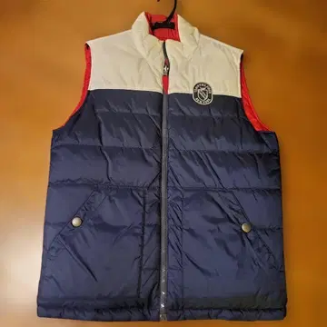 TOMMY HILFIGER 다운 베스트 리버서블