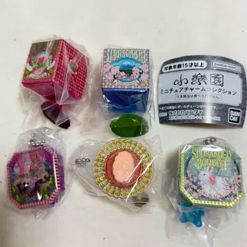 소락원 미니어처 참 컬렉션 가챠 전 5종 컴플리트 풀컴프