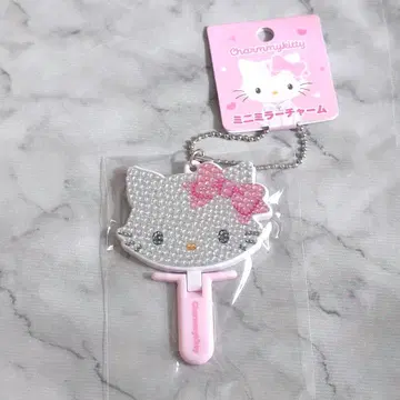 챠미키티 키라데코 미니 거울 참 산리오